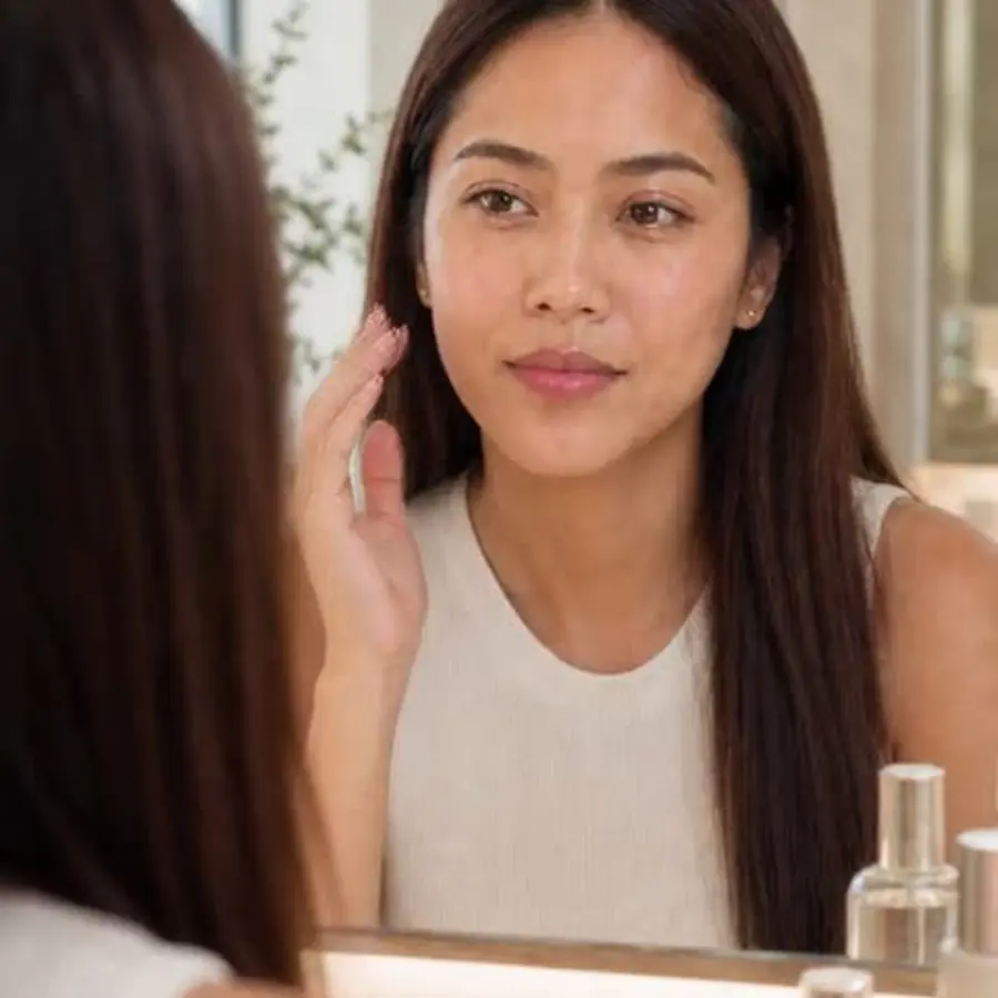 Botanical clarifying facial setup