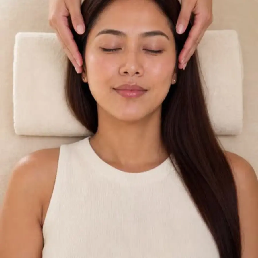 Calm private skin consultation space